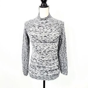 Croft & Barrow Heathered Mock Turtle Sweater